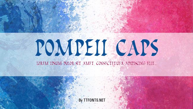 Pompeii Caps example
